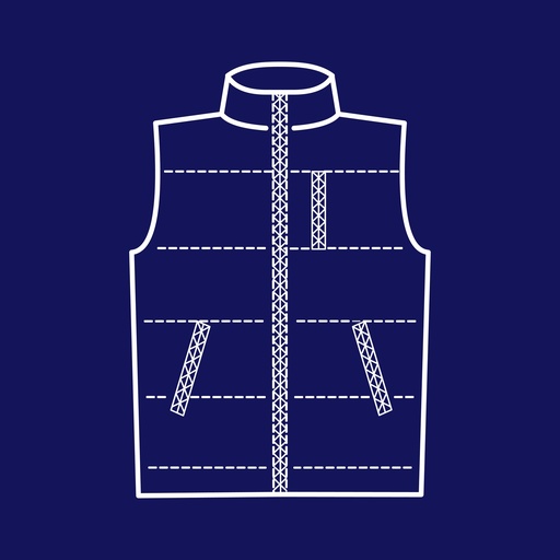 [F40-2406] Vest electronic patterns